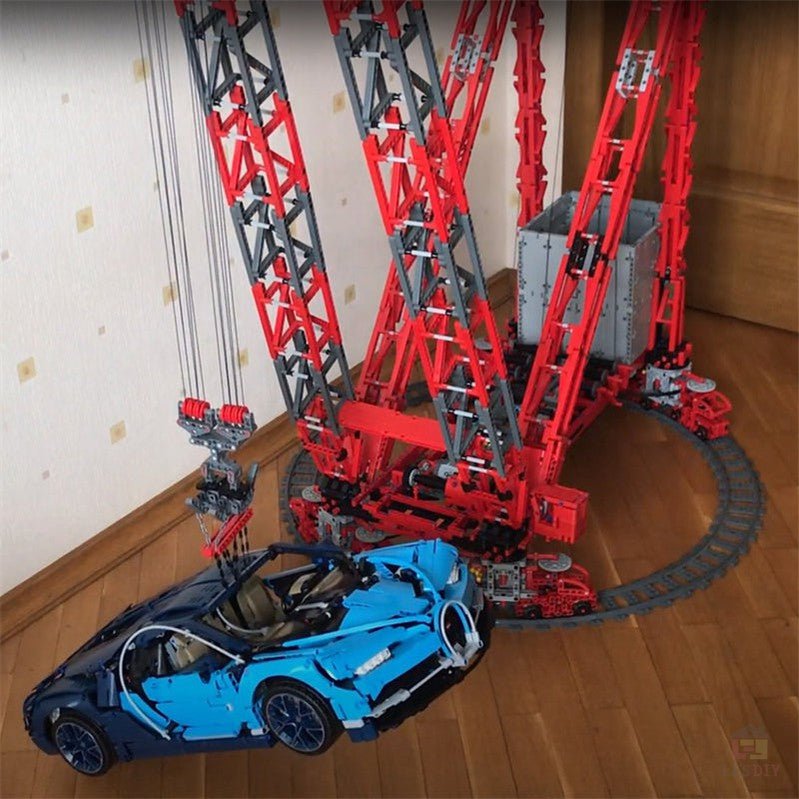 MOC - 78281 Technik Ringkran für Mammoet PTC - 200 - DS (SE Version) - LesDiy - Klemmbausteine