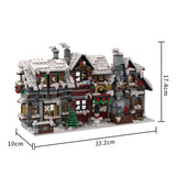 MOC - 79497 DREI kleine Winterhäuser (Die Rückseite) - LesDiy - Klemmbausteine