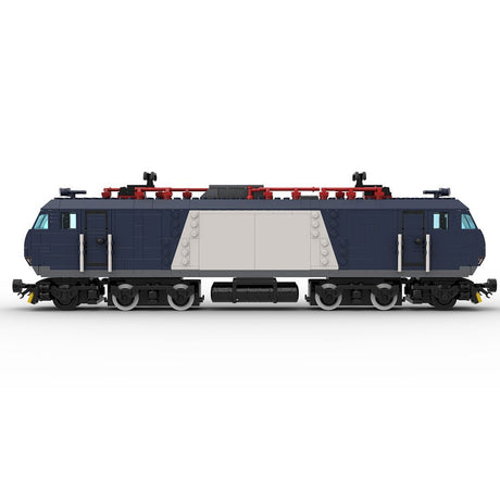 MOC - 79528 HXD1B - 0528 chinese electric locomotive train Klemmbausteine - LesDiy - Klemmbausteine