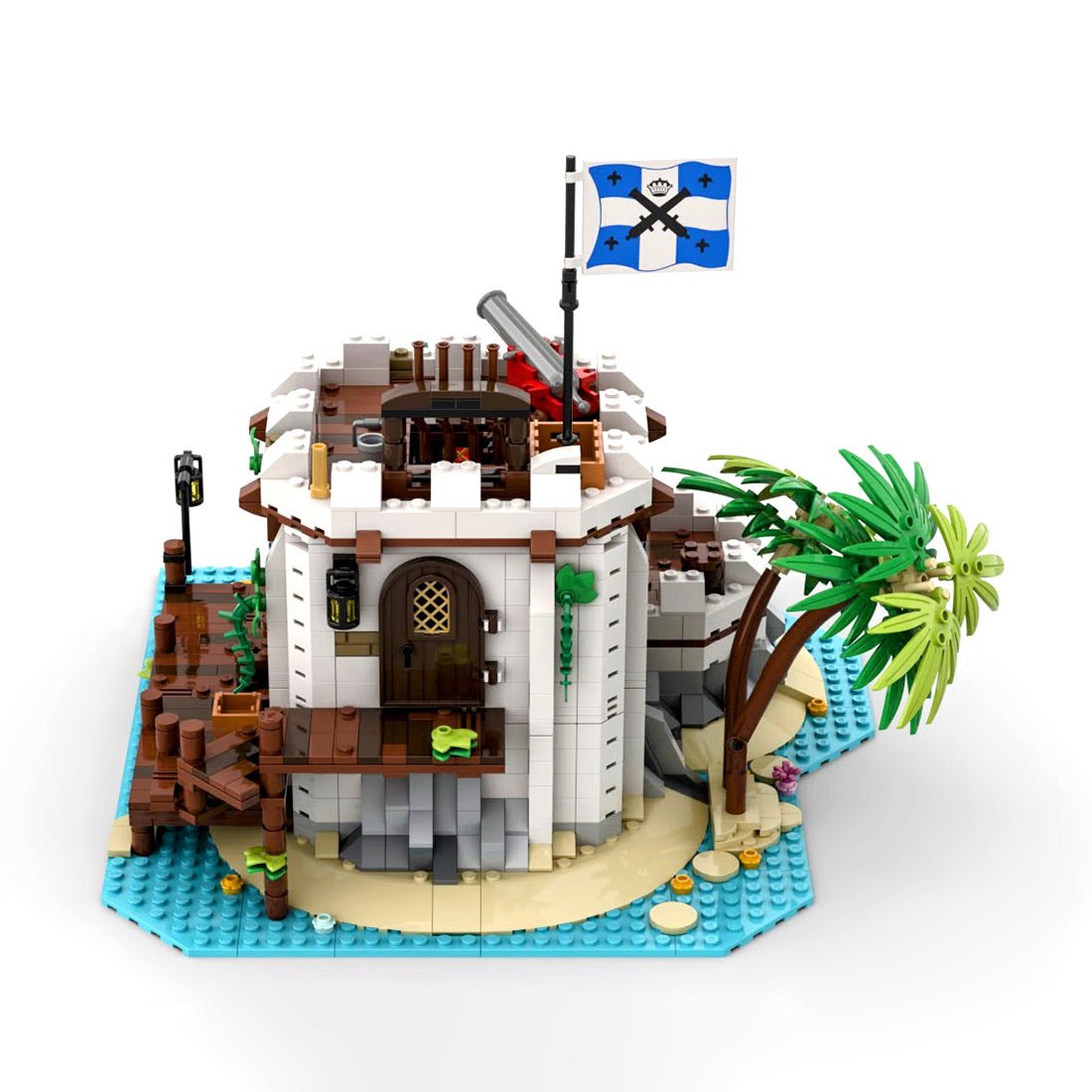 MOC - 79638 Imperialer befestigter Außenposten Klemmbausteine - LesDiy - Klemmbausteine
