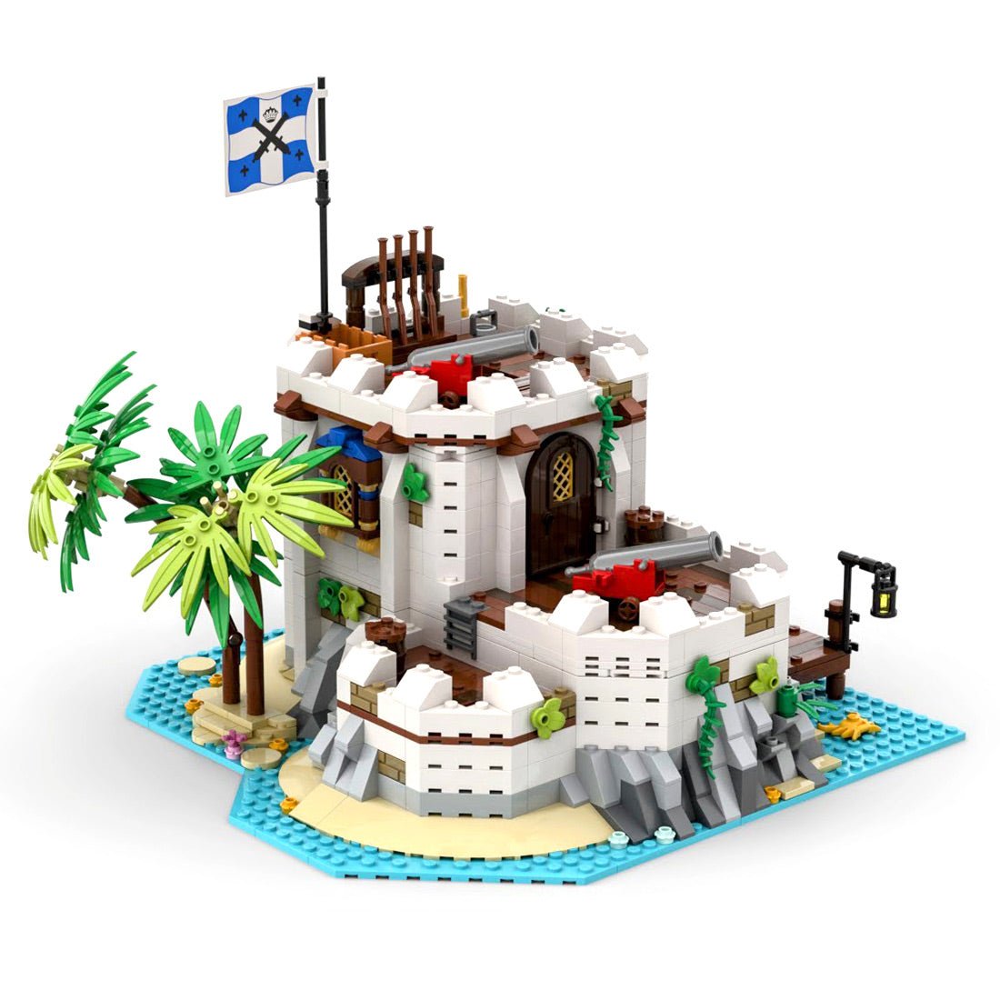 MOC - 79638 Imperialer befestigter Außenposten Klemmbausteine - LesDiy - Klemmbausteine