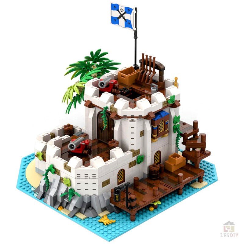 MOC - 79638 Imperialer befestigter Außenposten Klemmbausteine - LesDiy - Klemmbausteine