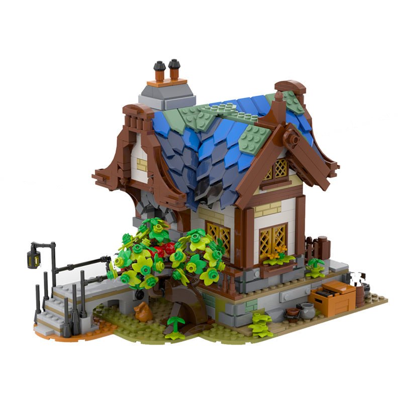 MOC - 79655 Mittelalterliches Haus - LesDiy - Klemmbausteine