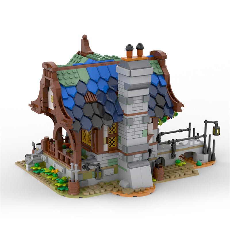 MOC - 79655 Mittelalterliches Haus - LesDiy - Klemmbausteine
