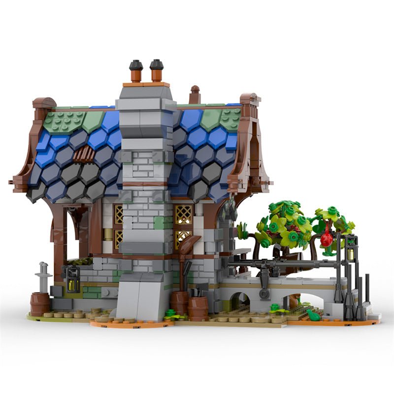MOC - 79655 Mittelalterliches Haus - LesDiy - Klemmbausteine