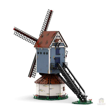 MOC - 79791 Bouwel Windmühle - LesDiy - Klemmbausteine