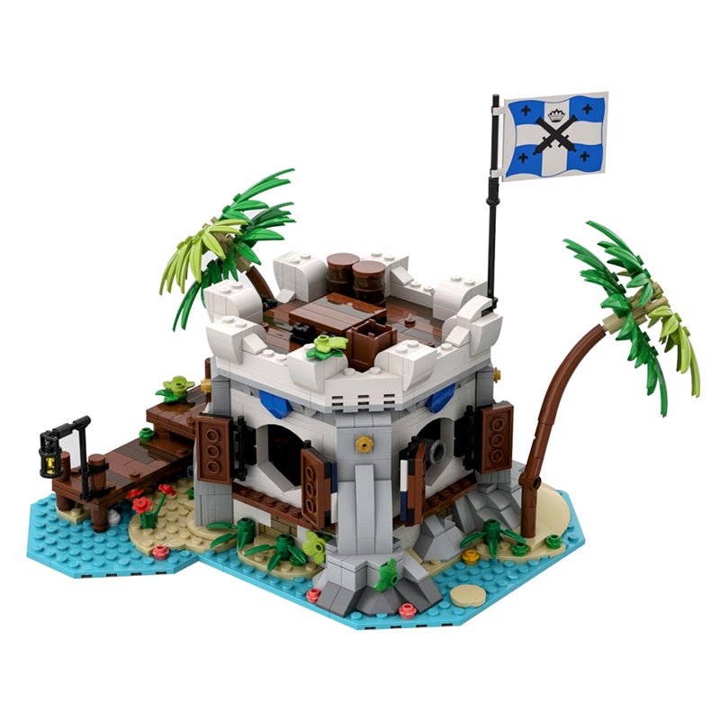 MOC - 80308 Kaiserliche Kanonenbucht Klemmbausteine - LesDiy - Klemmbausteine