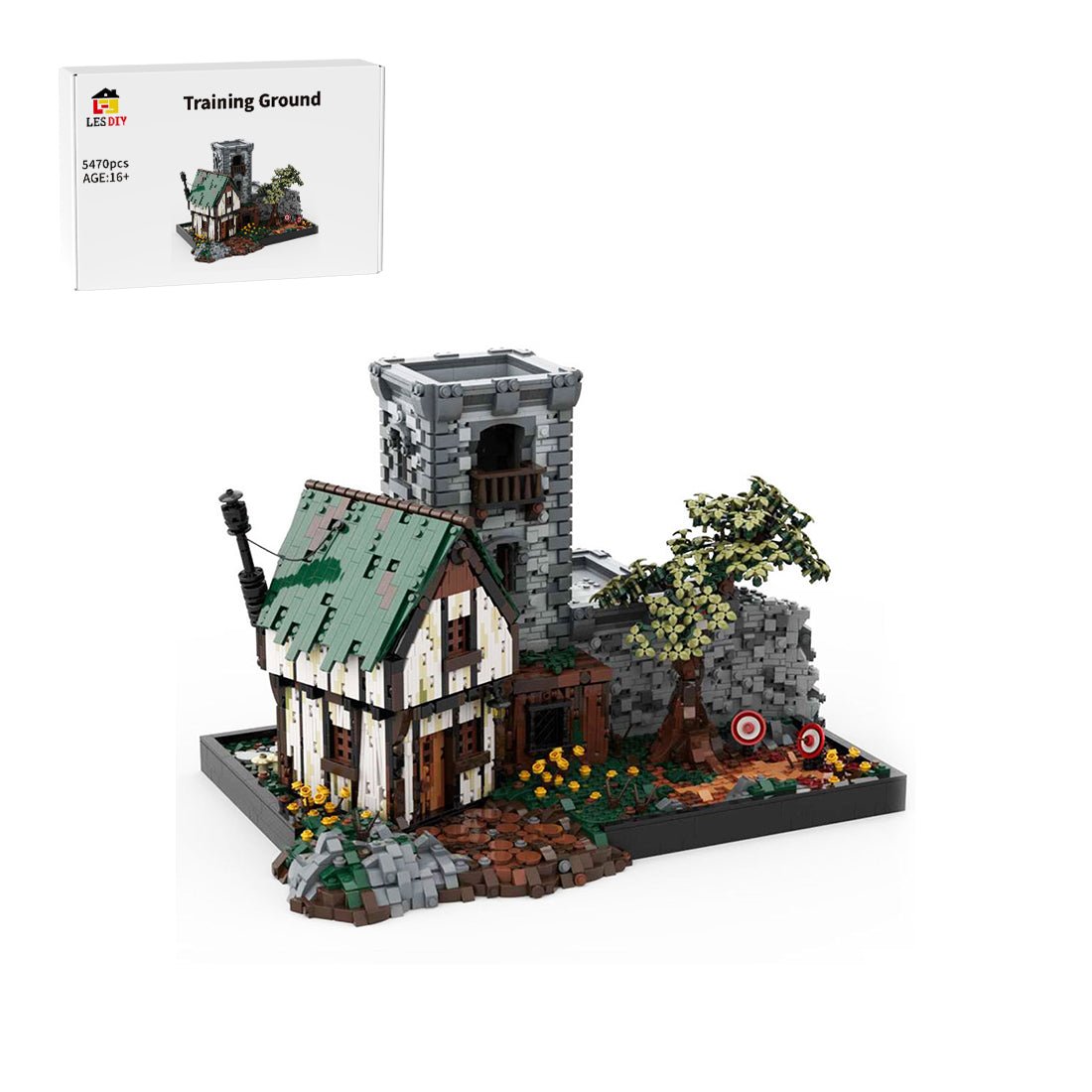 MOC - 80571 Trainingseinrichtungen Klemmbausteine - LesDiy - Klemmbausteine