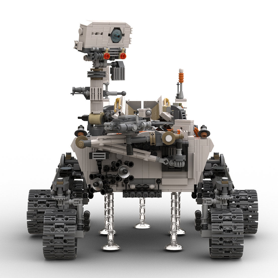 MOC - 80946 NASA Mars Curiosity Rover Klemmbausteine - LesDiy - Klemmbausteine