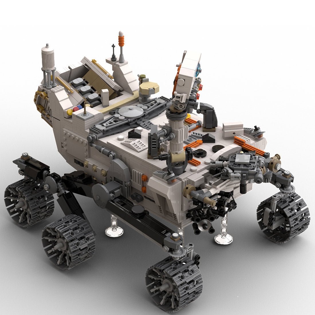 MOC - 80946 NASA Mars Curiosity Rover Klemmbausteine - LesDiy - Klemmbausteine