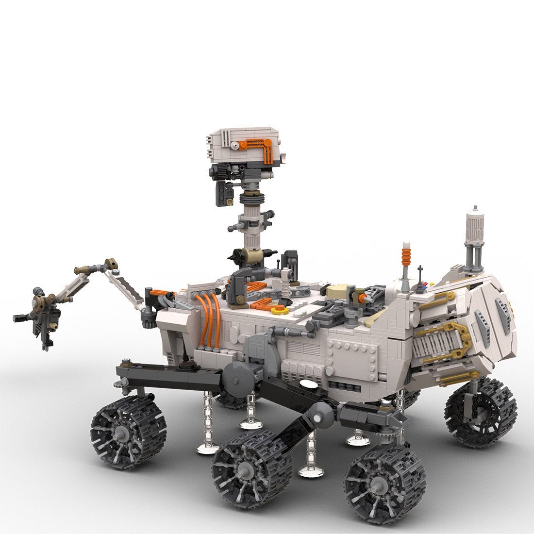 MOC - 80946 NASA Mars Curiosity Rover Klemmbausteine - LesDiy - Klemmbausteine