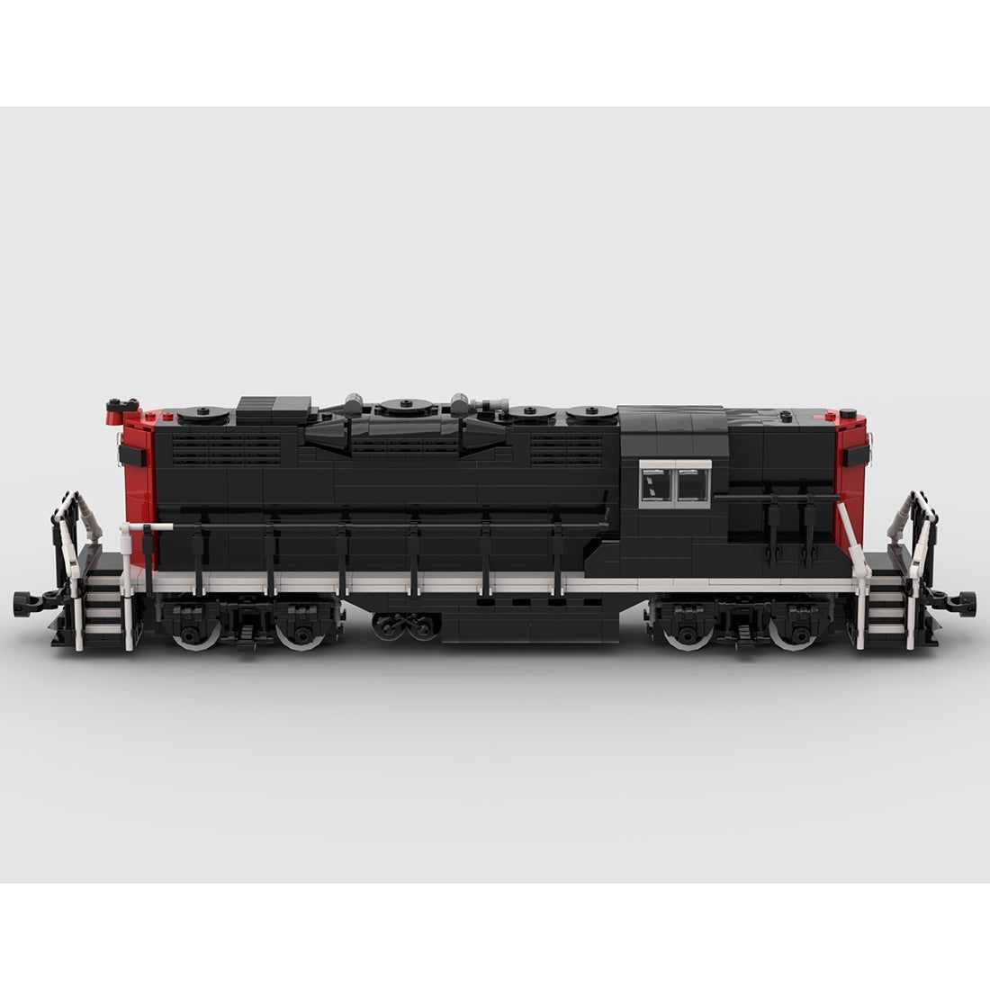 MOC - 81999 Kanadisches GP9 - Zugmodell - LesDiy - Klemmbausteine