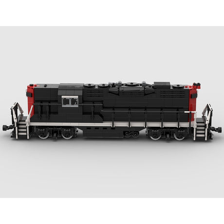MOC - 81999 Kanadisches GP9 - Zugmodell - LesDiy - Klemmbausteine