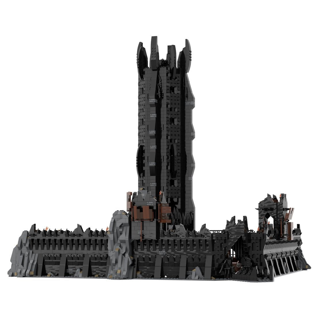 MOC - 82142 Cirith Ungol Klemmbausteine - LesDiy - Klemmbausteine