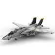 MOC - 82377 Grumman F - 14 Tomcat | 1:35 Minifig Scale Klemmbausteine - LesDiy - Klemmbausteine