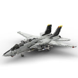 MOC - 82377 Grumman F - 14 Tomcat | 1:35 Minifig Scale Klemmbausteine - LesDiy - Klemmbausteine