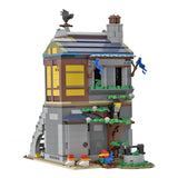MOC - 82698 Mittelalterliches Kaufmannshaus - LesDiy - Klemmbausteine