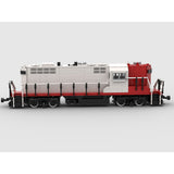 MOC - 83184 GP9 - Zug der SOO - Linie Klemmbausteine - LesDiy - Klemmbausteine