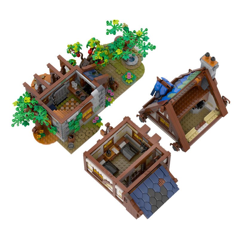 MOC - 83786 Mittelalterliche Taverne - LesDiy - Klemmbausteine