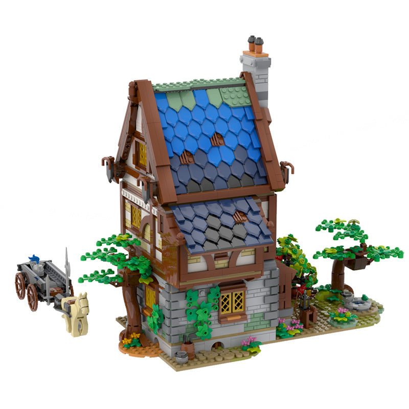 MOC - 83786 Mittelalterliche Taverne - LesDiy - Klemmbausteine