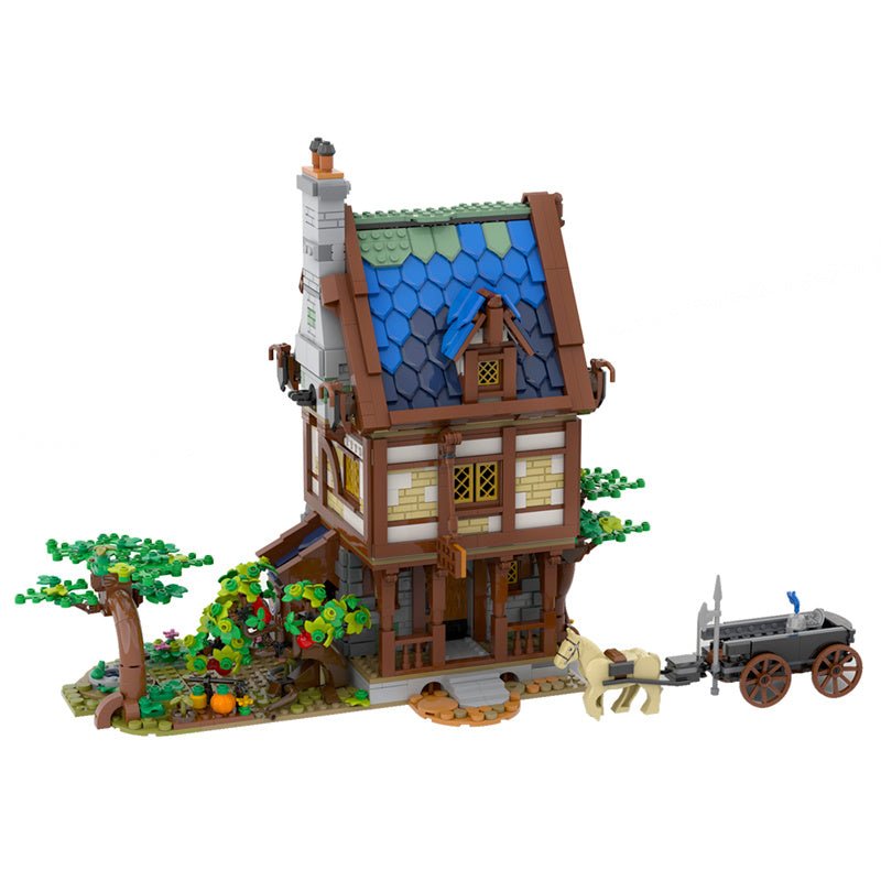 MOC - 83786 Mittelalterliche Taverne - LesDiy - Klemmbausteine