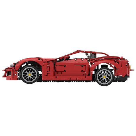 MOC - 84655 MOD 1:10 Scale GTB Highway Super Luxury Sports Car - LesDiy - Klemmbausteine