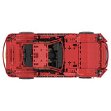 MOC - 84655 MOD 1:10 Scale GTB Highway Super Luxury Sports Car - LesDiy - Klemmbausteine