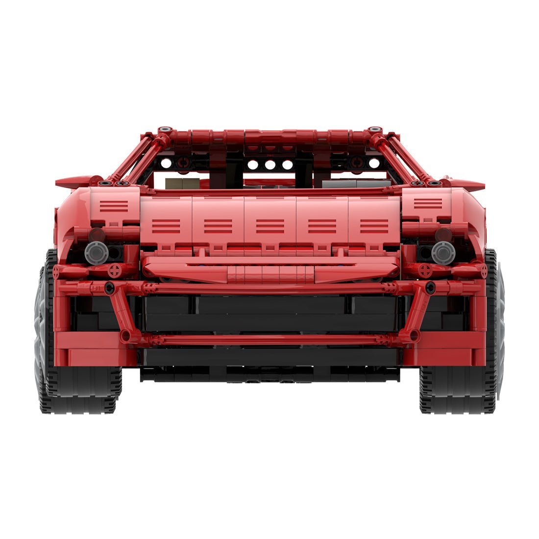 MOC - 84655 MOD 1:10 Scale GTB Highway Super Luxury Sports Car - LesDiy - Klemmbausteine