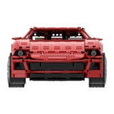 MOC - 84655 MOD 1:10 Scale GTB Highway Super Luxury Sports Car - LesDiy - Klemmbausteine