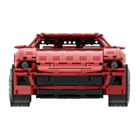 MOC - 84655 MOD 1:10 Scale GTB Highway Super Luxury Sports Car - LesDiy - Klemmbausteine