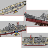 MOC - 84840 Bismarck - Kreuzer - Schlachtschiff Klemmbausteine - LesDiy - Klemmbausteine