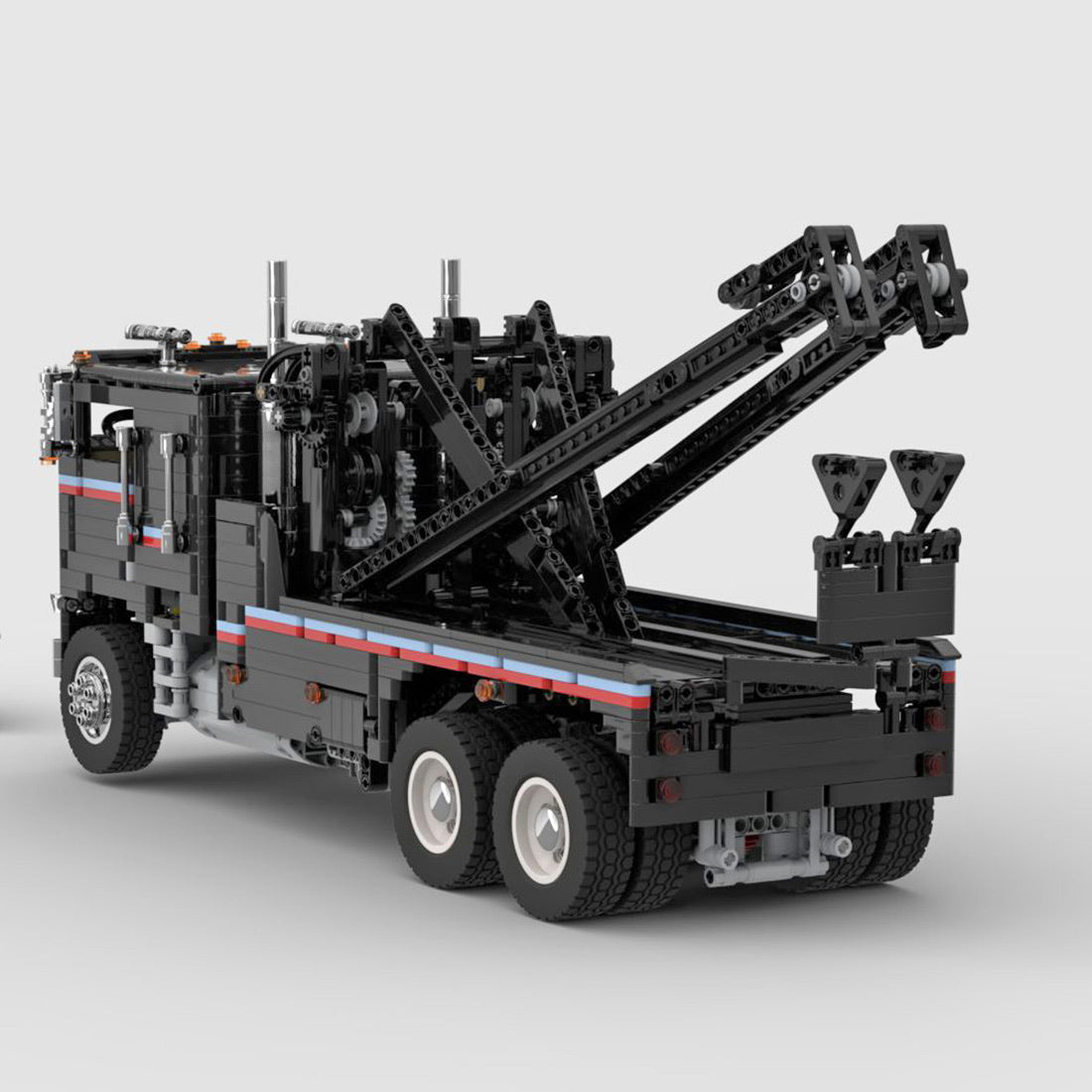 MOC - 84847 Freightliner FLA 9664 Terminator 2 Klemmbausteine - LesDiy - Klemmbausteine