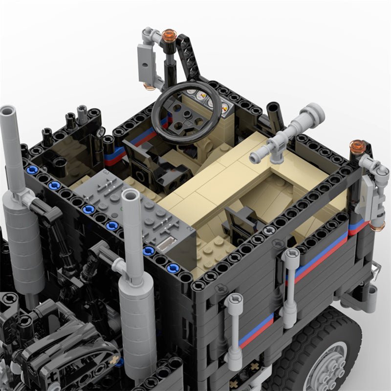 MOC - 84847 Freightliner FLA 9664 Terminator 2 Klemmbausteine - LesDiy - Klemmbausteine