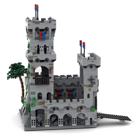 MOC - 87299 King’s Mountain Fortress Klemmbausteine - LesDiy - Klemmbausteine