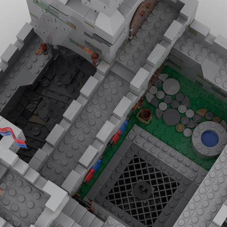 MOC - 87299 King’s Mountain Fortress Klemmbausteine - LesDiy - Klemmbausteine