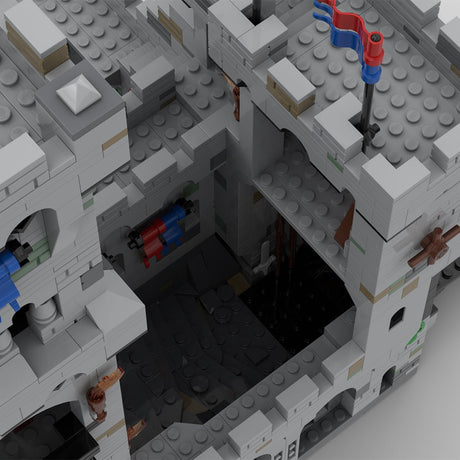 MOC - 87299 King’s Mountain Fortress Klemmbausteine - LesDiy - Klemmbausteine