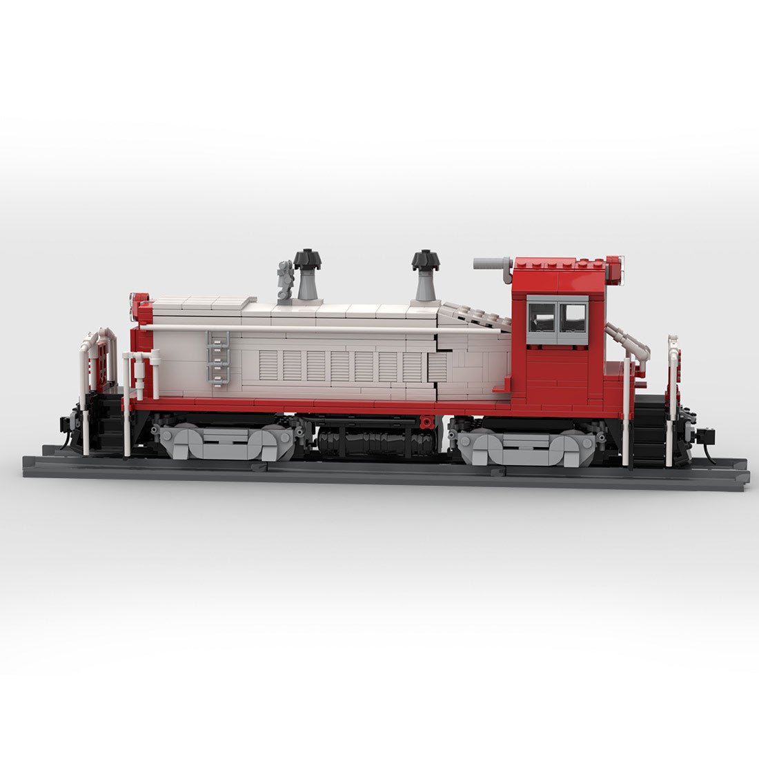 MOC - 87387 SW1200 - Zug der SOO - Linie - LesDiy - Klemmbausteine