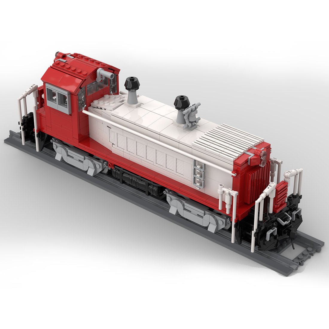 MOC - 87387 SW1200 - Zug der SOO - Linie - LesDiy - Klemmbausteine