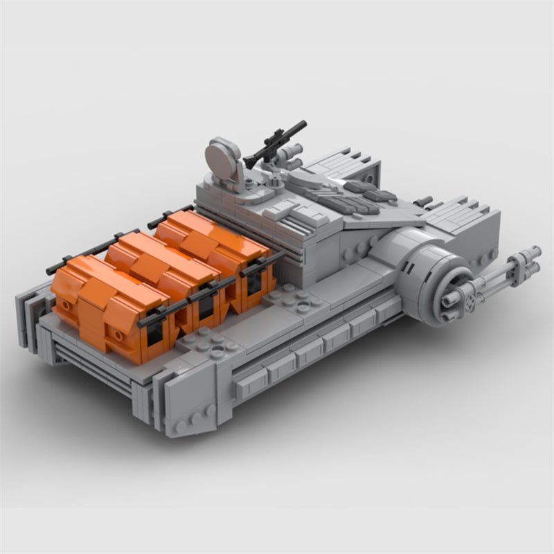 MOC - 87839 Schwebepanzer TX - 225 GAVw "Occupier" - LesDiy - Klemmbausteine