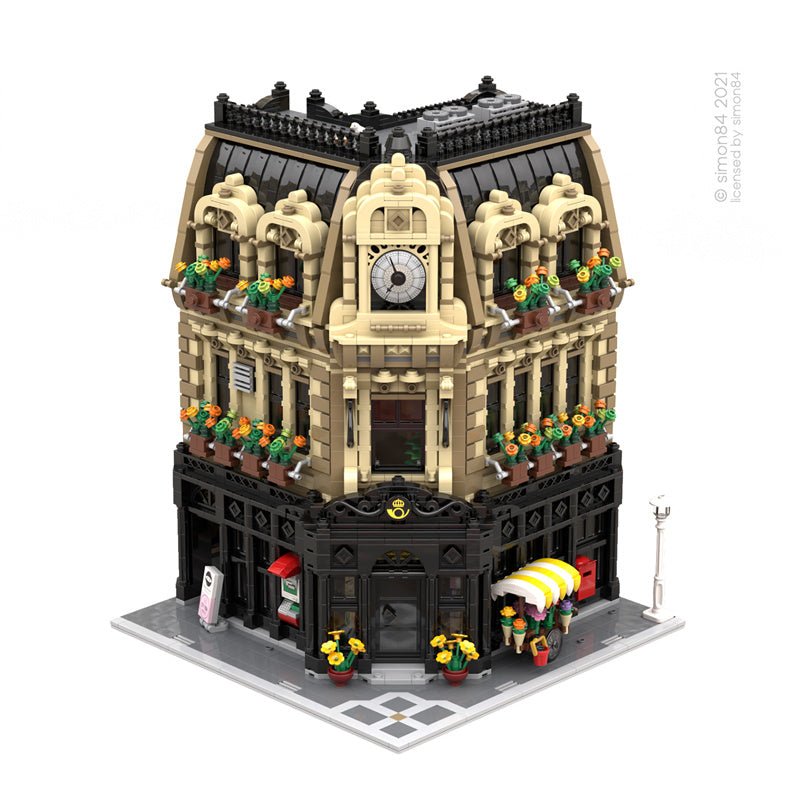 MOC - 88507 Postamt Klemmbausteine - LesDiy - Klemmbausteine