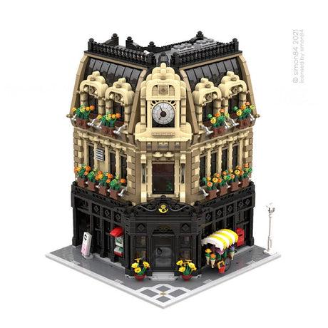 MOC - 88507 Postamt Klemmbausteine - LesDiy - Klemmbausteine