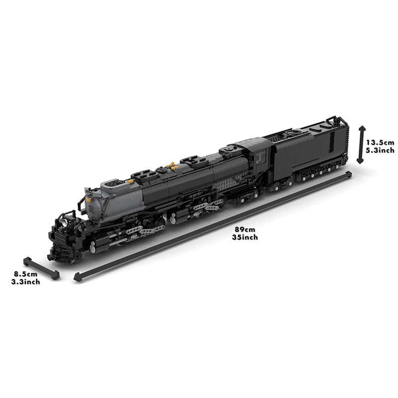 MOC - 89126 Union Pacific 4014 Big Boy Klemmbuateine - LesDiy - Klemmbausteine
