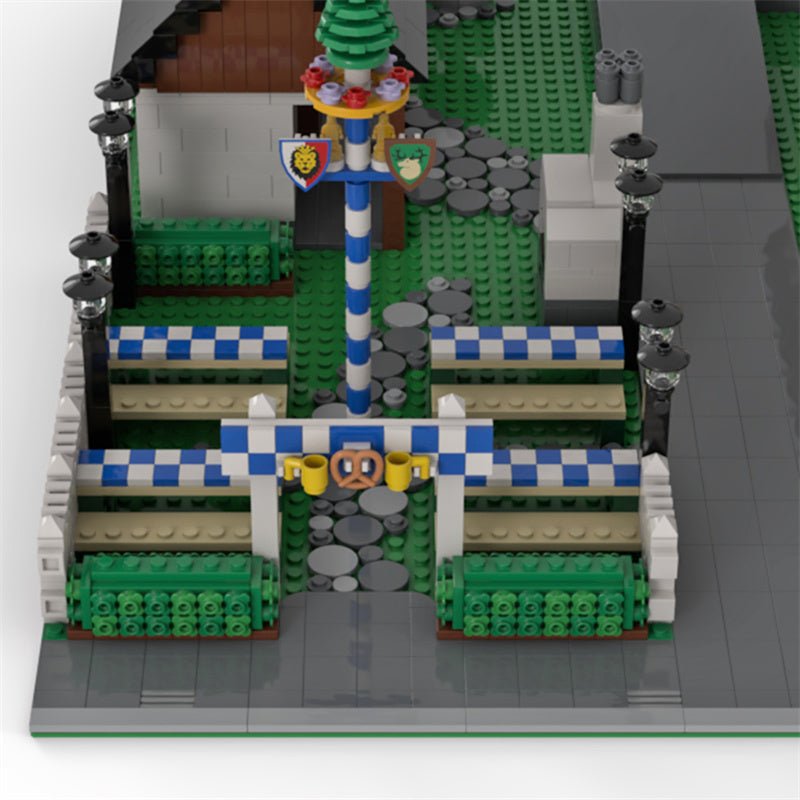 MOC - 90068 Brauerei München Oktoberfest Klemmbausteine - LesDiy - Klemmbausteine