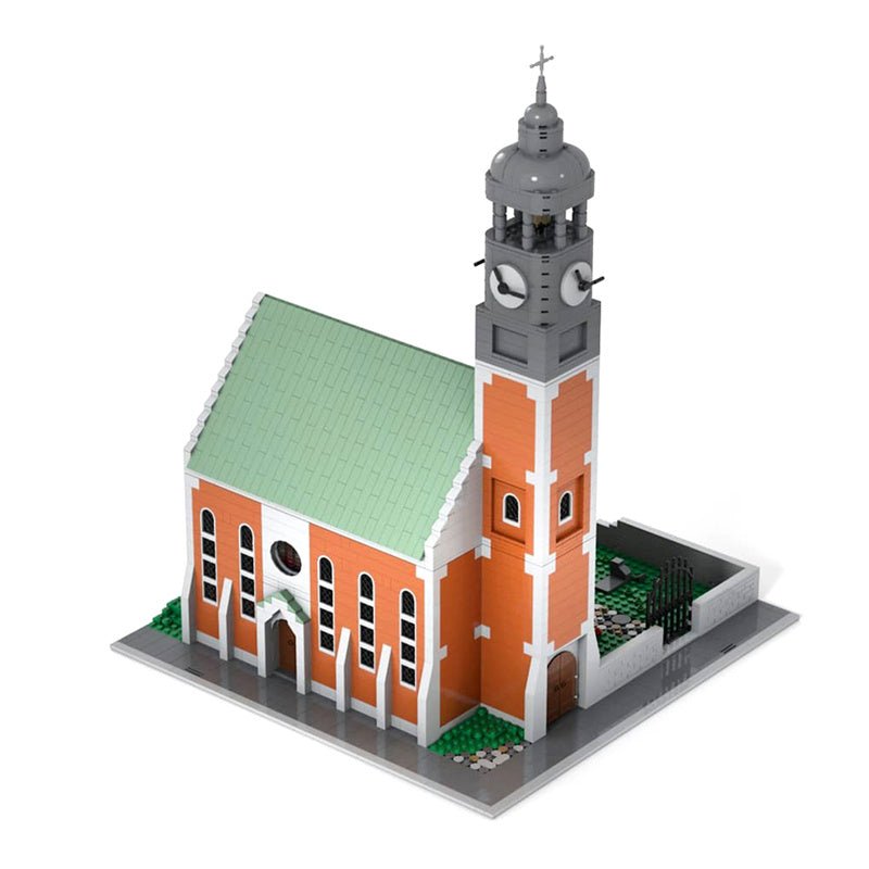 MOC - 90525 CHURCH ST. NIKOLAI - LesDiy - Klemmbausteine