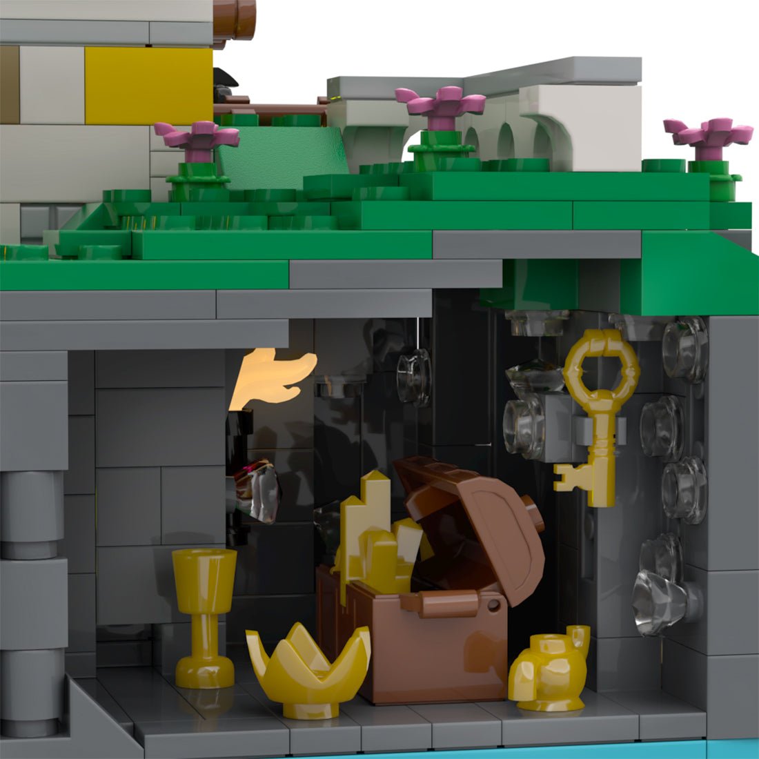 MOC - 90994 The Pirate Series The Conquered Outpost Klemmbausteine - LesDiy - Klemmbausteine