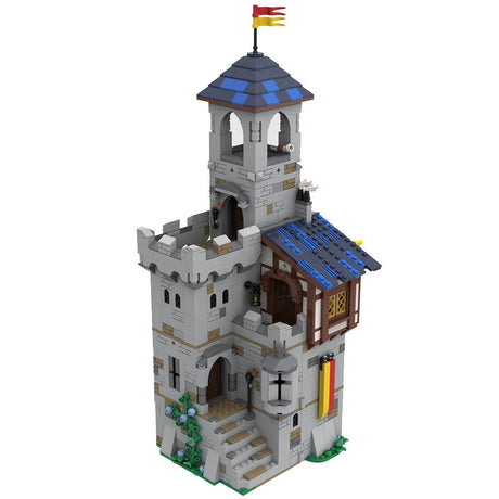 MOC - 92106 Modular Castle's Keep Klemmbausteine - LesDiy - Klemmbausteine