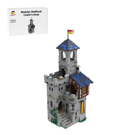MOC - 92106 Modular Castle's Keep Klemmbausteine - LesDiy - Klemmbausteine