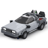 MOC - 92174 BTTF Series: DeLorean Time Machine 3 in 1 Klemmbausteine - LesDiy - Klemmbausteine