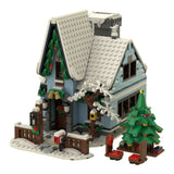 MOC - 92758 Winter Cabin Klemmbausteine - LesDiy - Klemmbausteine