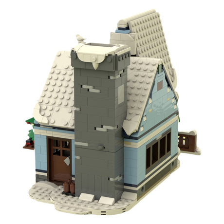 MOC - 92758 Winter Cabin Klemmbausteine - LesDiy - Klemmbausteine